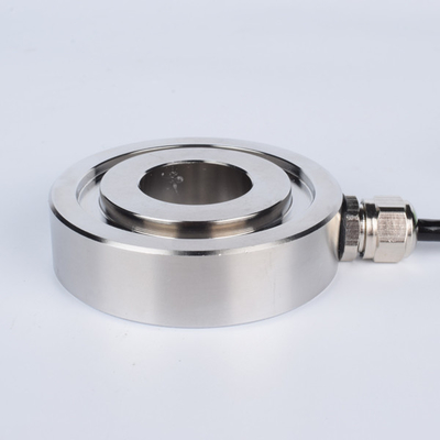 pilha de carga de aço inoxidável de 10-200kn Ring Force Sensor 1.5mv/V