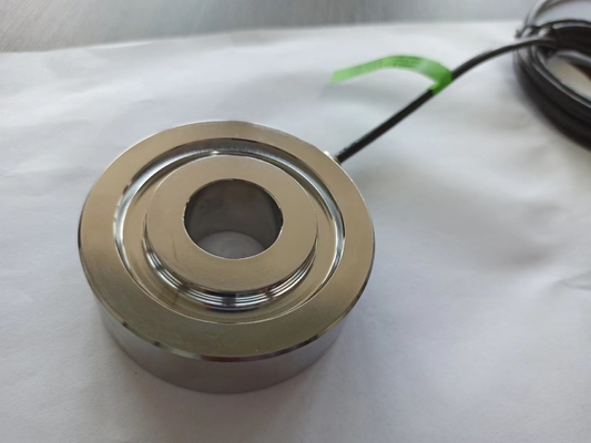 Sensor de força em miniatura de aço inoxidável 10-200kN 1,5mV/V Certificado completo