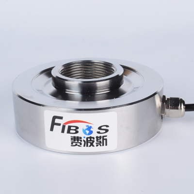 medição da pressão de 5-50kn Ring Force Sensor 80mm Ring Type Load Cell Extrusion