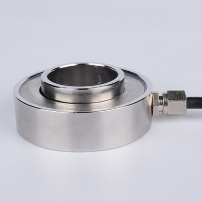 medição da pressão de 5-50kn Ring Force Sensor 80mm Ring Type Load Cell Extrusion