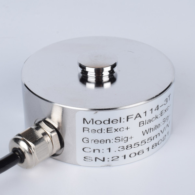0,2% 1kn Sensor de Célula de Carga Miniatura Aço Inoxidável 5kn