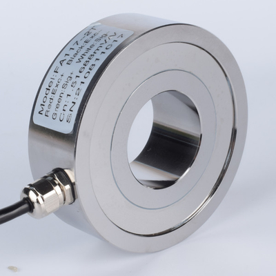pilha de carga de aço inoxidável de 10-200kn Ring Force Sensor 1.5mv/V