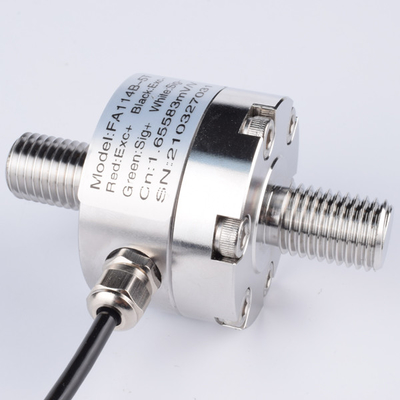 Pilha de carga de aço inoxidável do sensor 1-50 Kn da força de compressão da tensão 700 ohms