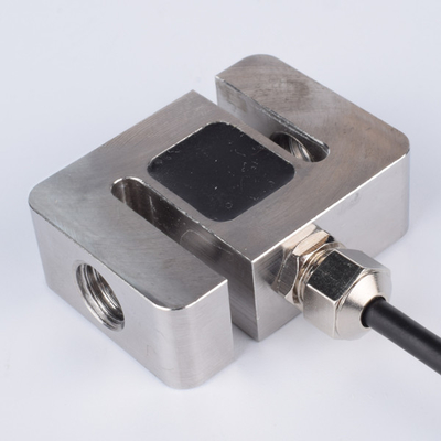 Célula de Carga Tipo S de Aço Inoxidável 50-2000N 15v Tração Compressiva Transdutora